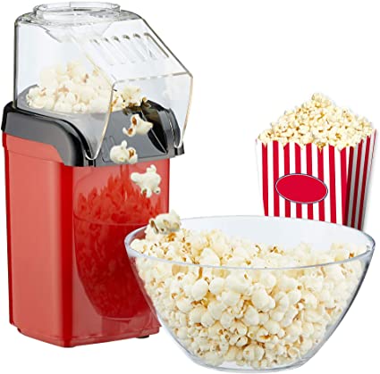 machine pop corn air chaud