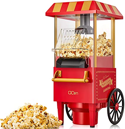 machine pop corn chariot retro